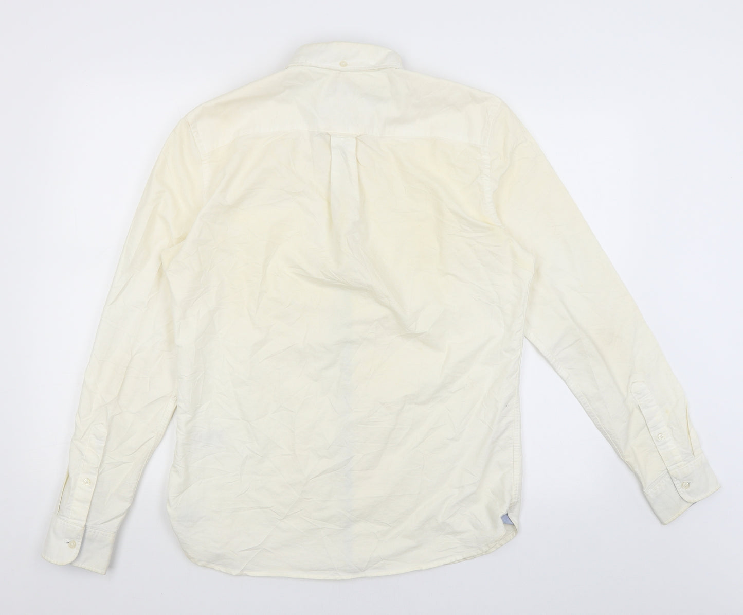 NEXT Mens Ivory    Dress Shirt Size M