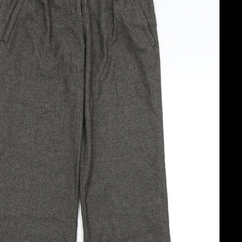 Topshop Womens Brown   Trousers  Size 8 L30 in