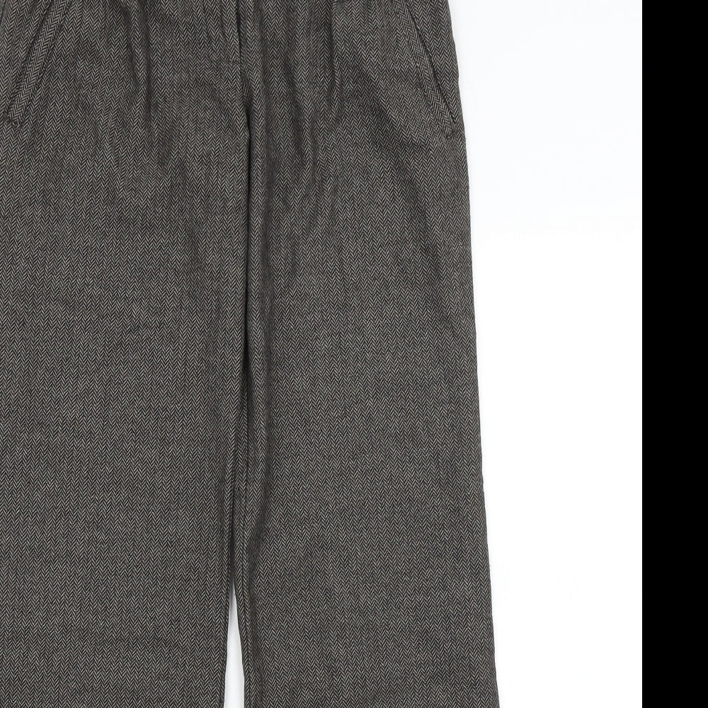 Topshop Womens Brown   Trousers  Size 8 L30 in