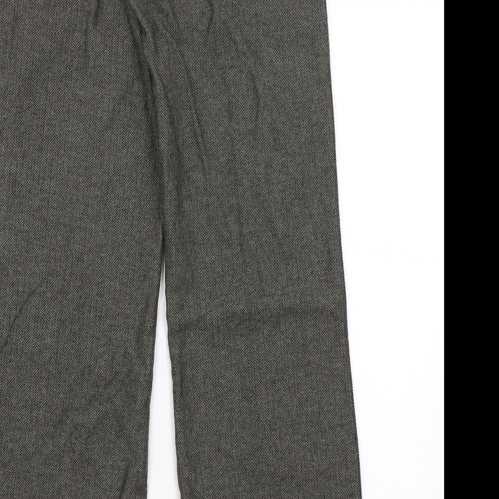 Topshop Womens Brown   Trousers  Size 8 L30 in