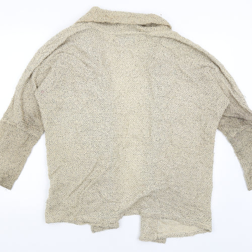 FOREVER 21 Womens Gold   Wrap Jumper Size L