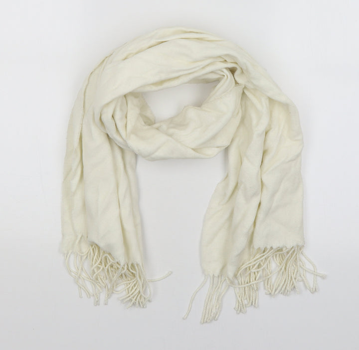 Preworn Womens Ivory    Scarf