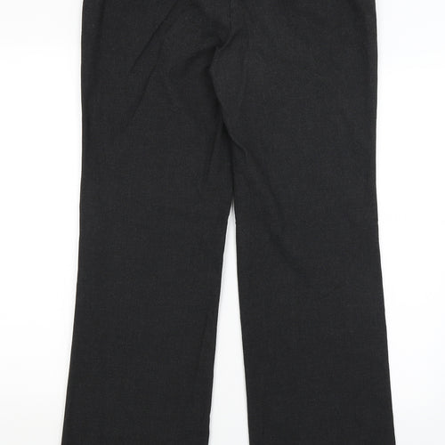 Zara Basic Womens Black   Dress Pants Trousers Size 12 L31 in