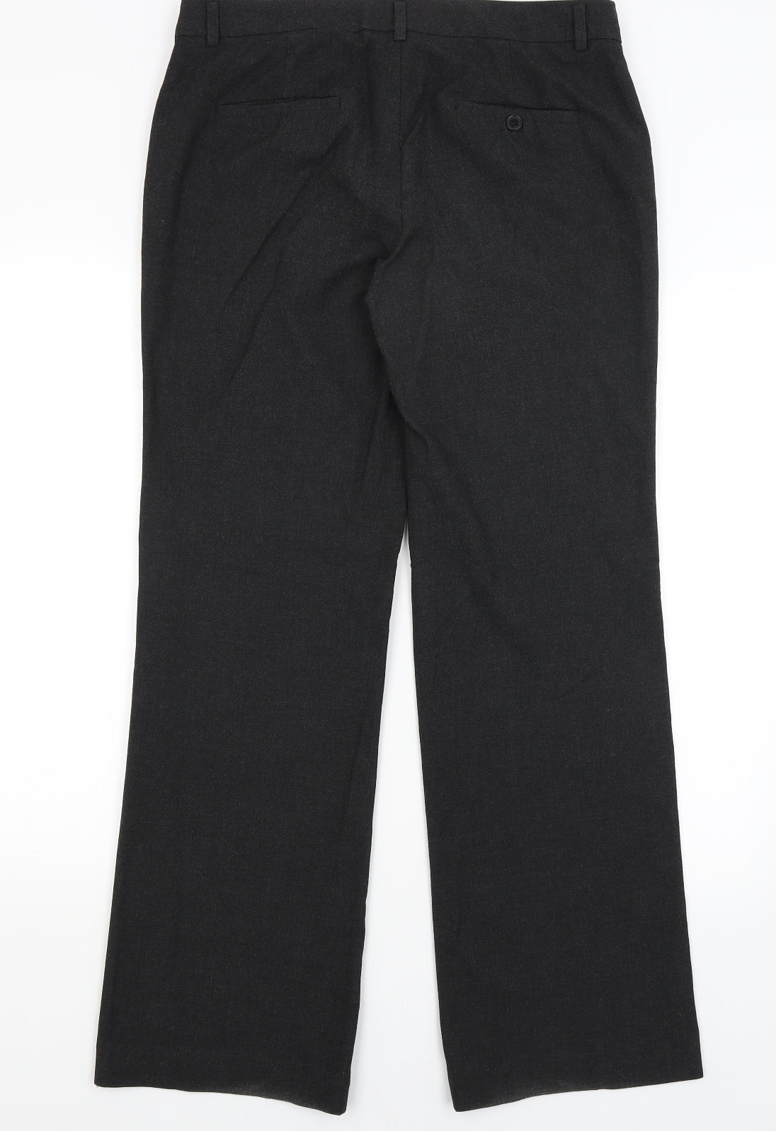 Zara Basic Womens Black   Dress Pants Trousers Size 12 L31 in