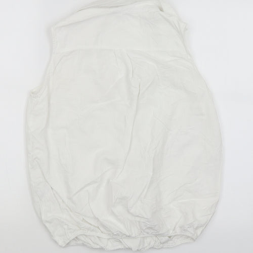 F&F Womens White   Basic Blouse Size 12