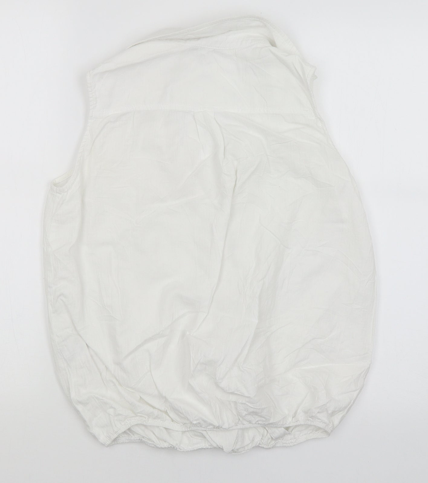 F&F Womens White   Basic Blouse Size 12