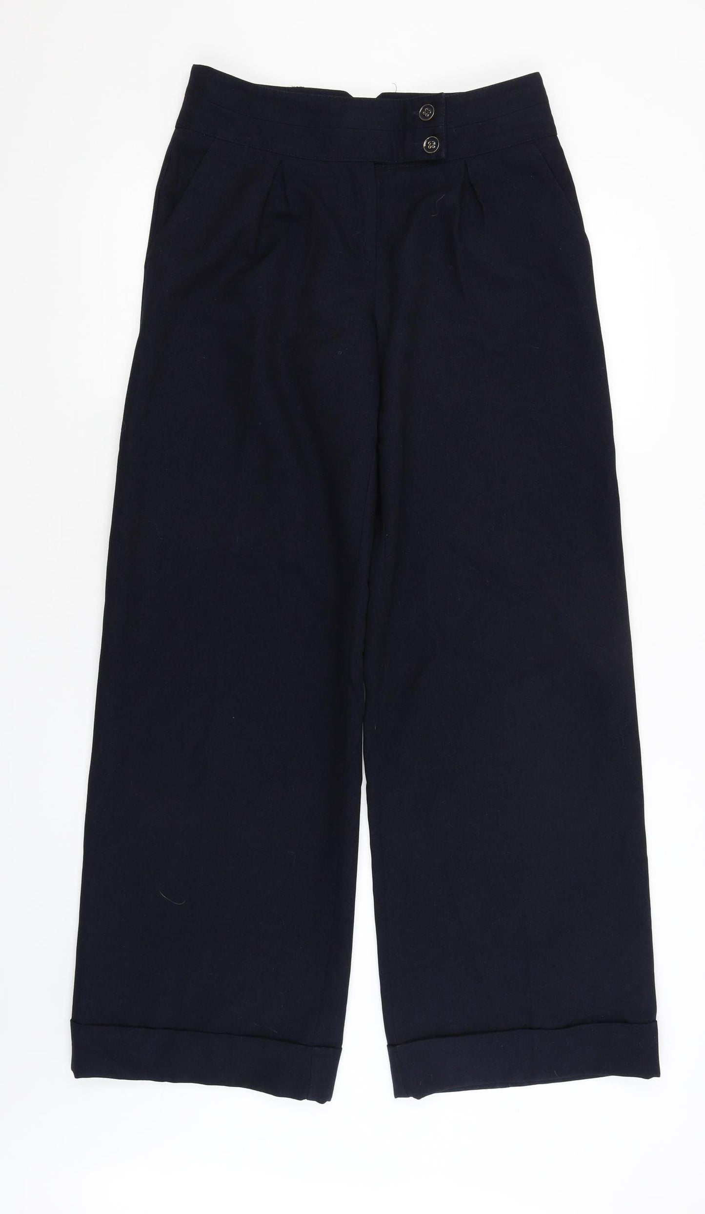 Monsoon Womens Blue   Trousers  Size 10 L31 in
