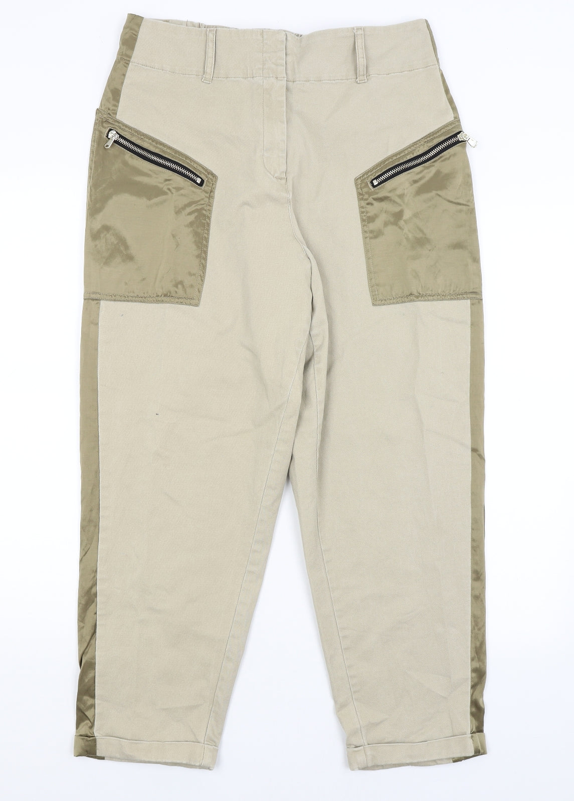 River Island Womens Beige   Trousers  Size 16 L26 in