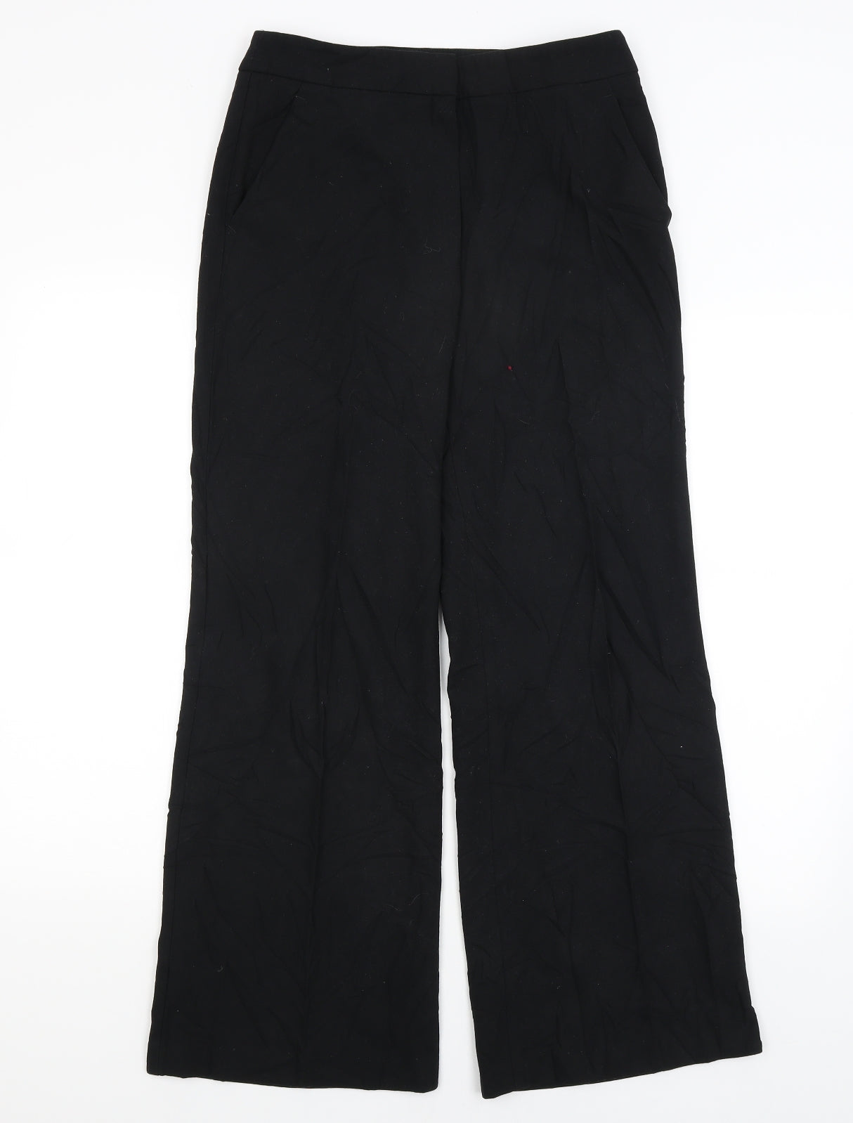 M&S Womens Black   Dress Pants Trousers Size 10 L29 in
