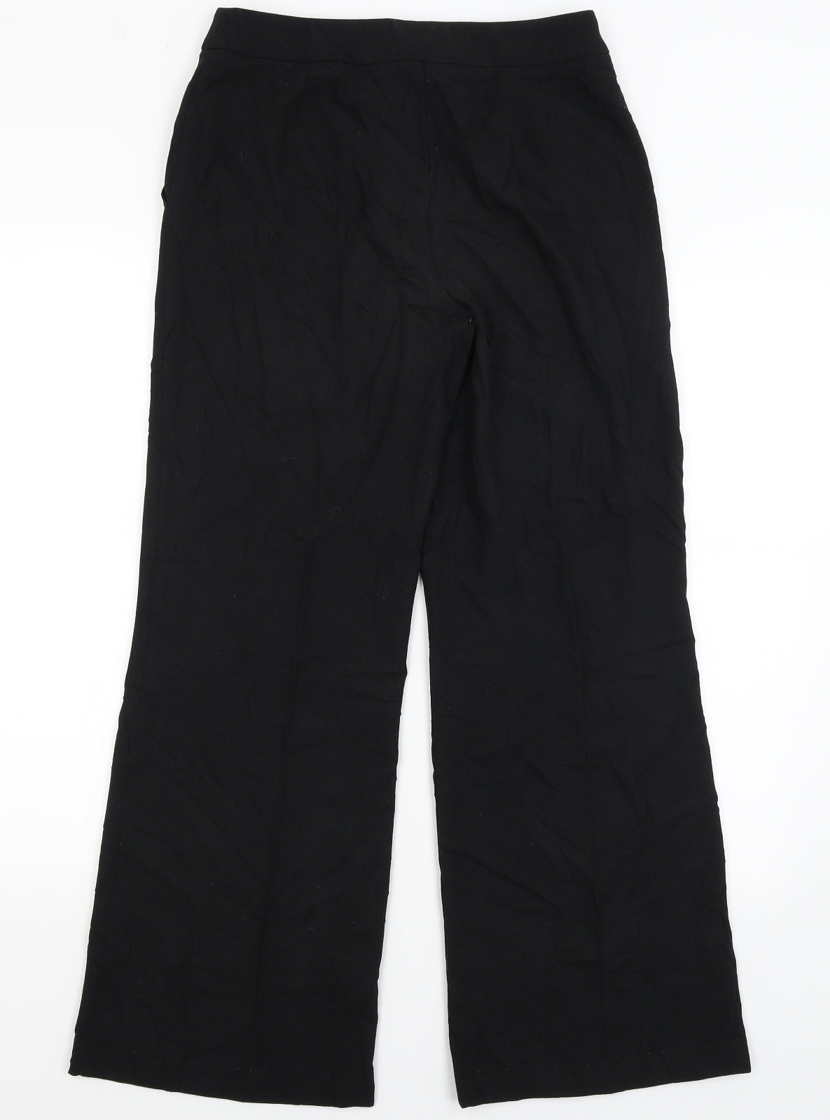 M&S Womens Black   Dress Pants Trousers Size 10 L29 in
