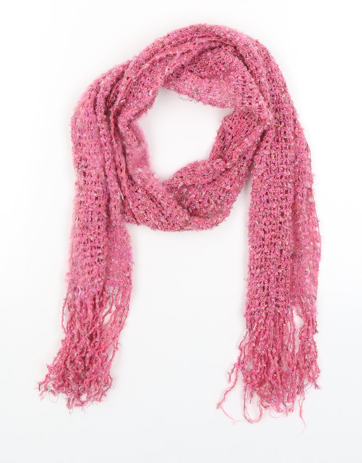 Preworn Womens Pink    Scarf