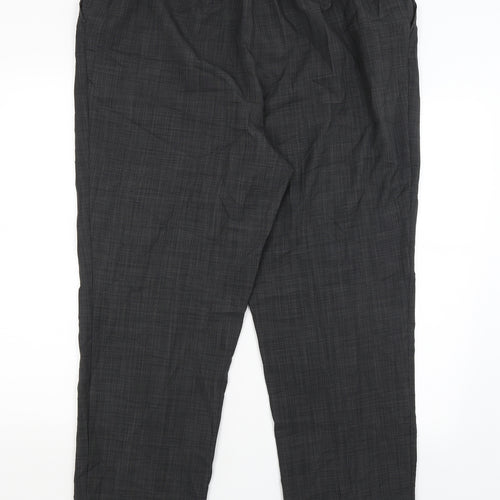 Classic Womens Grey   Dress Pants Trousers Size 20 L28 in
