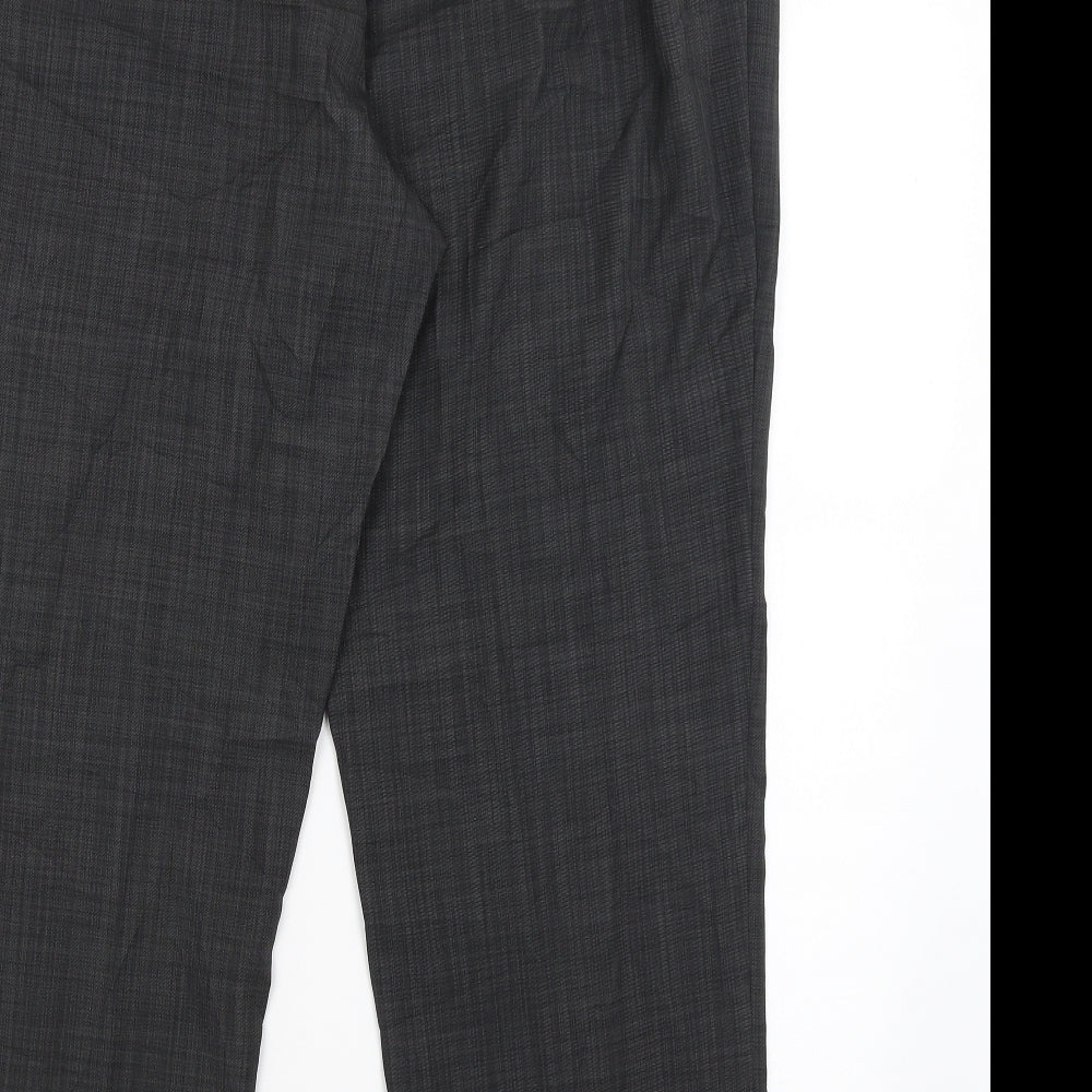Classic Womens Grey   Dress Pants Trousers Size 20 L28 in