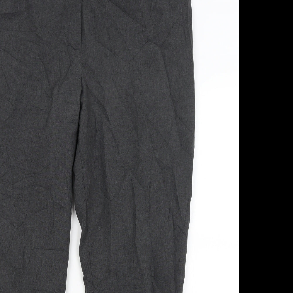 Papaya Womens Grey   Trousers  Size 18 L28 in