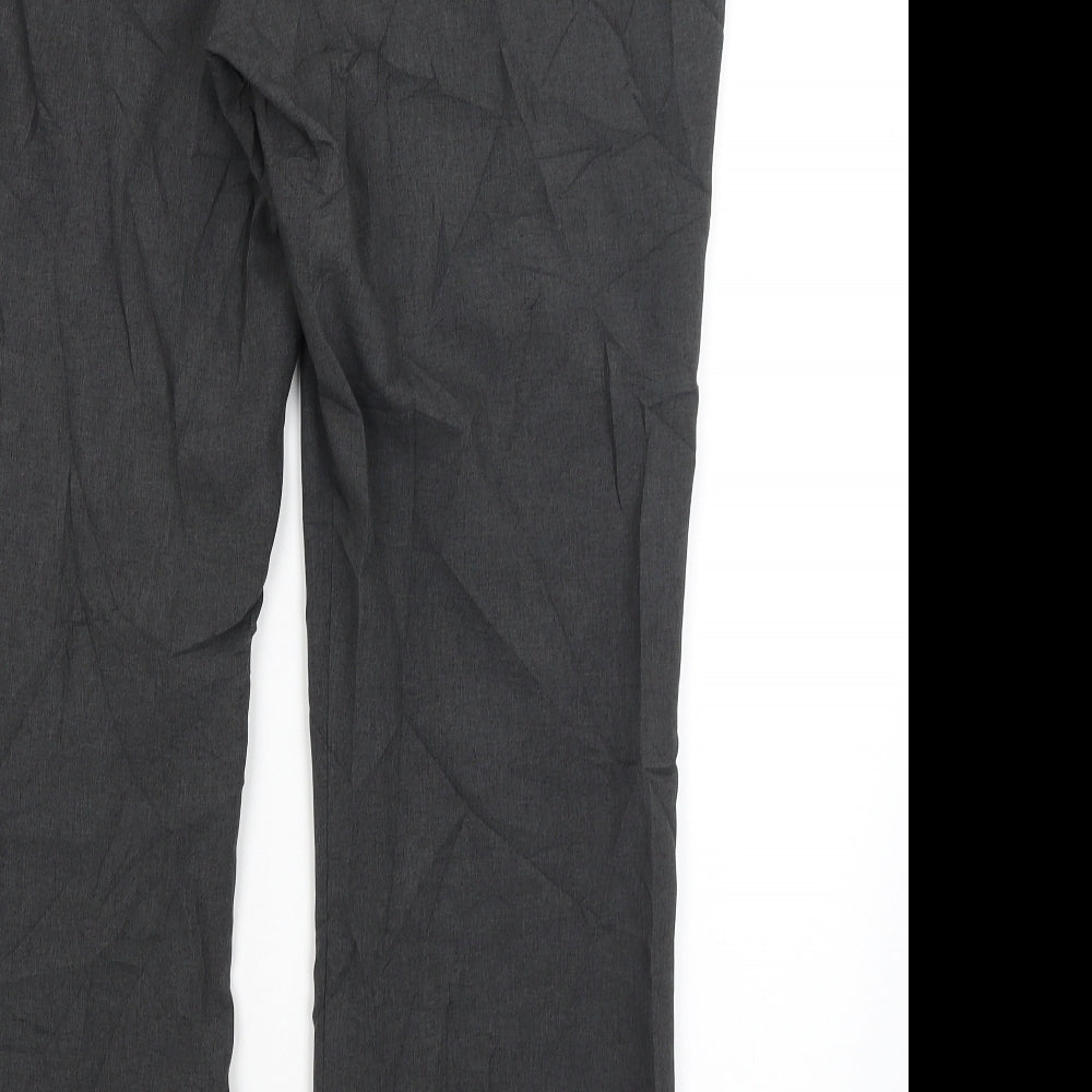 Papaya Womens Grey   Trousers  Size 18 L28 in