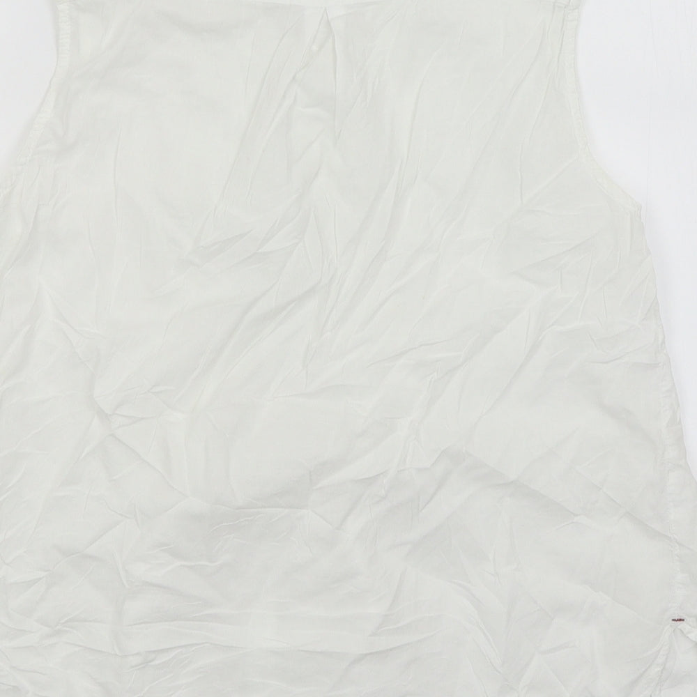 Xirena Womens White   Basic Blouse Size S