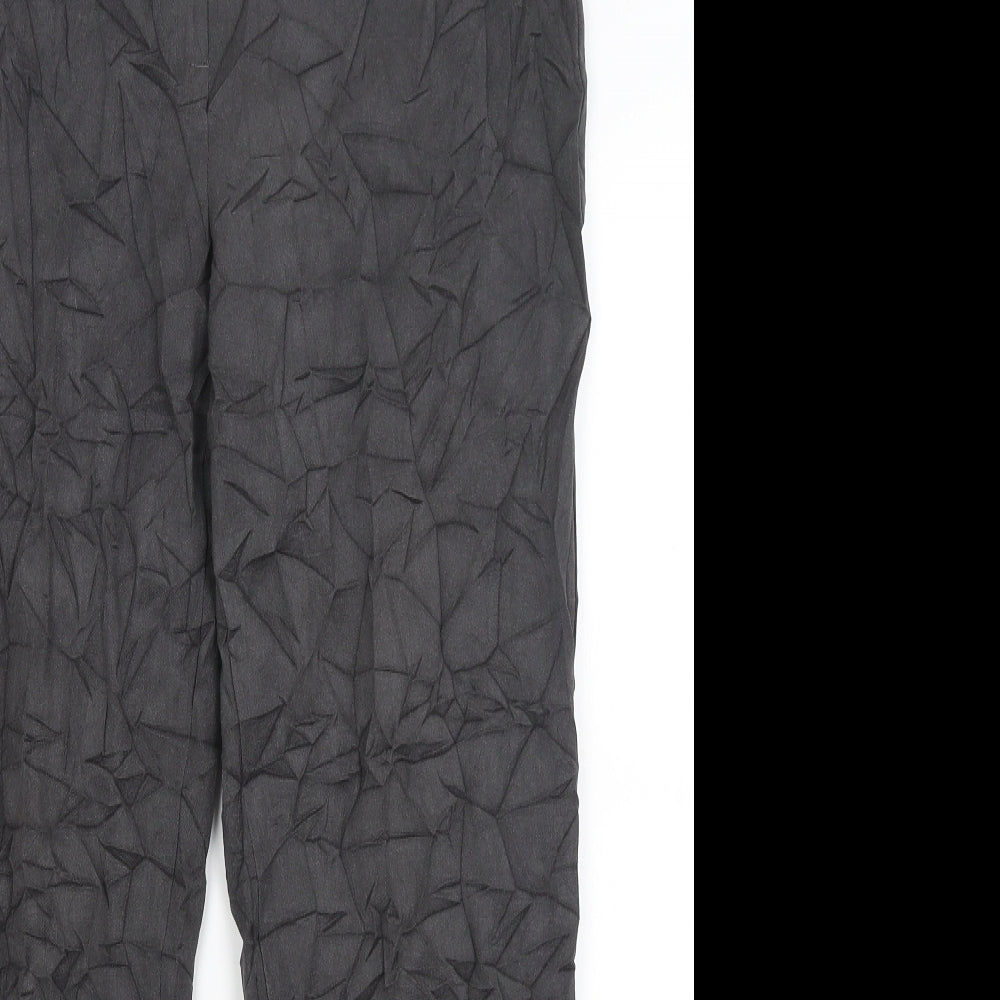 M&S Womens Black   Dress Pants Trousers Size 12 L26 in