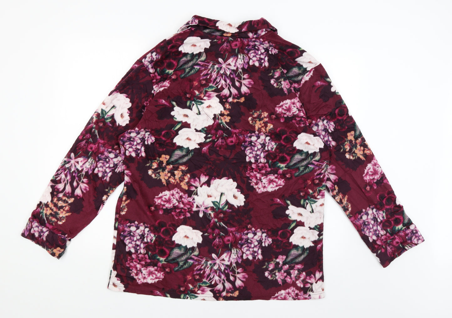 NEXT Womens Purple Floral  Top Pyjama Top Size L