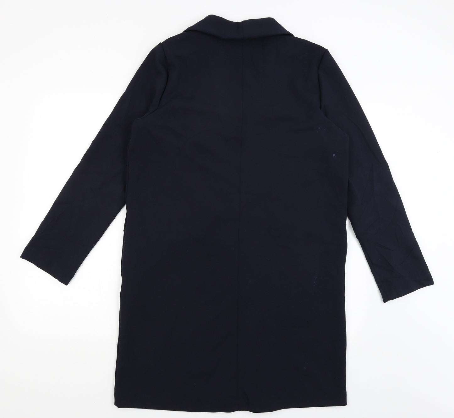 F&F Womens Blue   Overcoat Coat Size 12