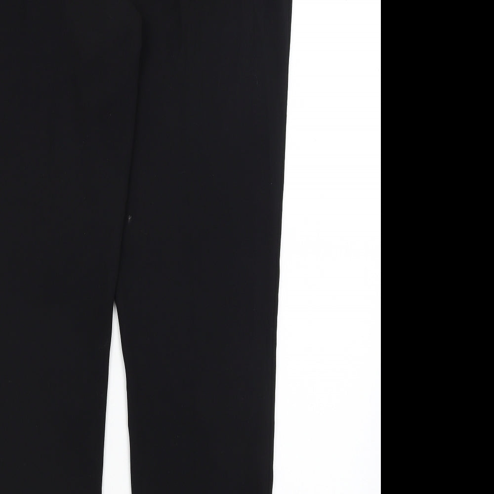 Monsoon Womens Black   Trousers  Size 12 L29 in