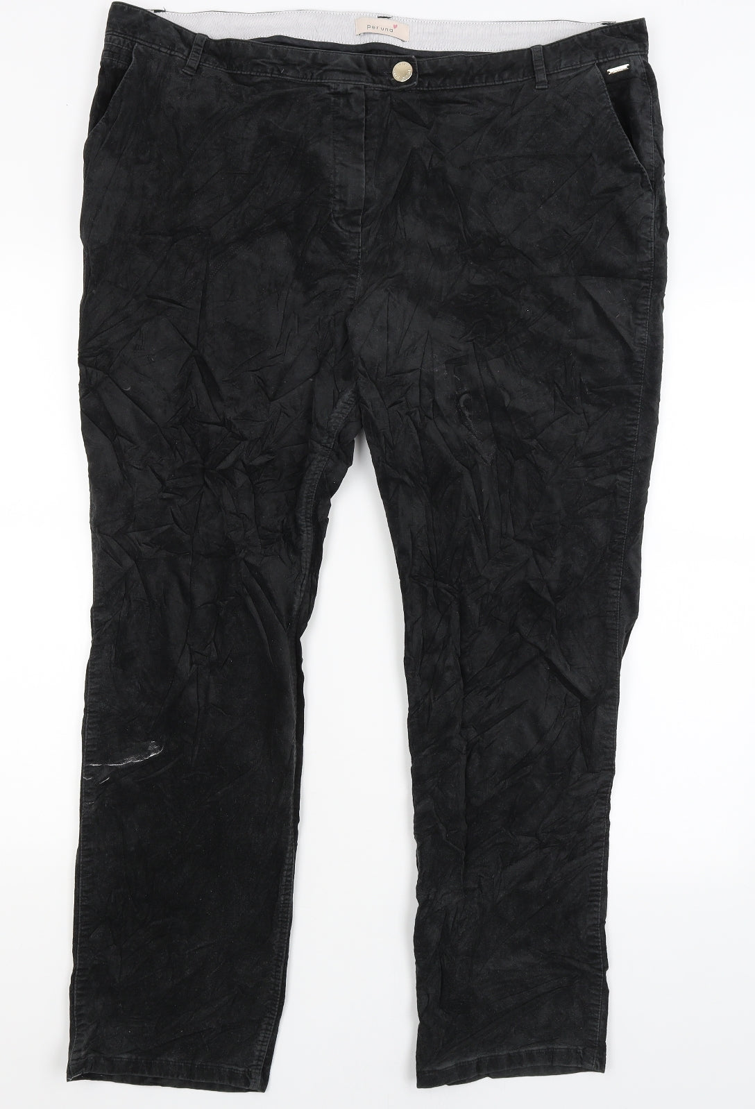 M&S Womens Black   Straight Jeans Size 22 L28 in