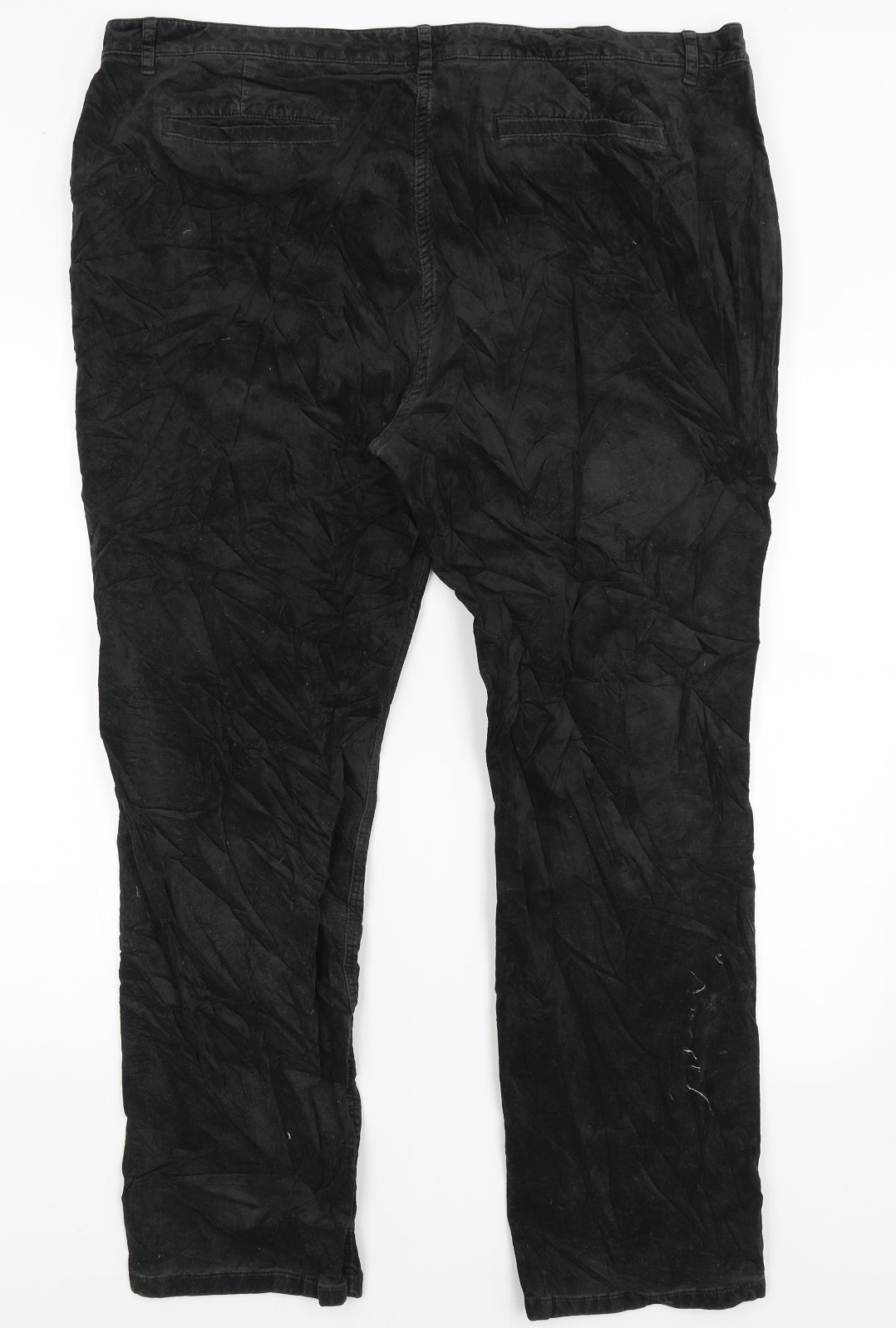 M&S Womens Black   Straight Jeans Size 22 L28 in