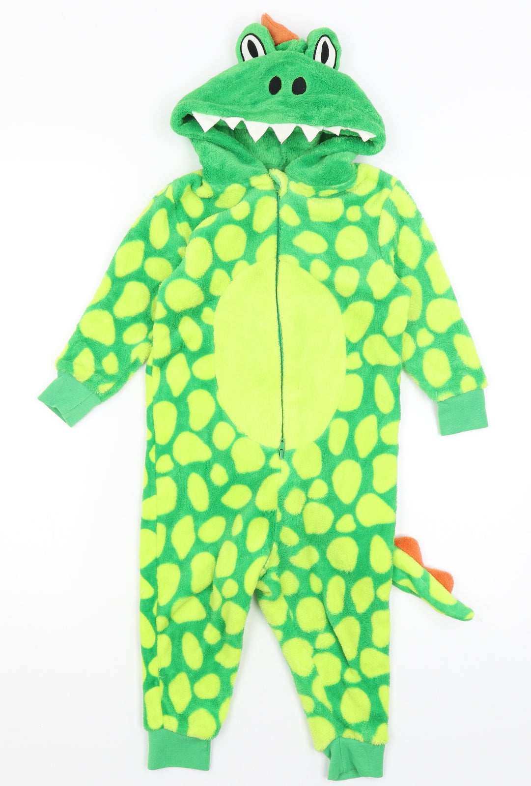 Animal Crazy Boys Green Solid   One Piece Size 3-4 Years  - Crocodile