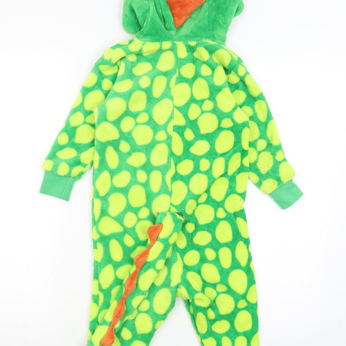 Animal Crazy Boys Green Solid   One Piece Size 3-4 Years  - Crocodile