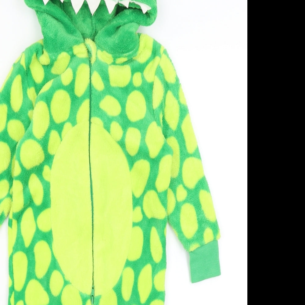 Animal Crazy Boys Green Solid   One Piece Size 3-4 Years  - Crocodile