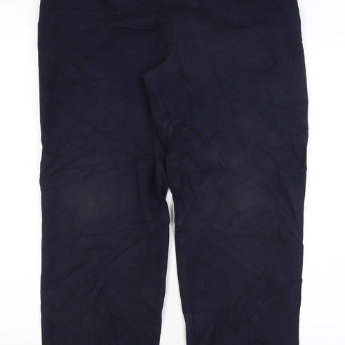 BHS Womens Blue   Trousers  Size 14 L26 in
