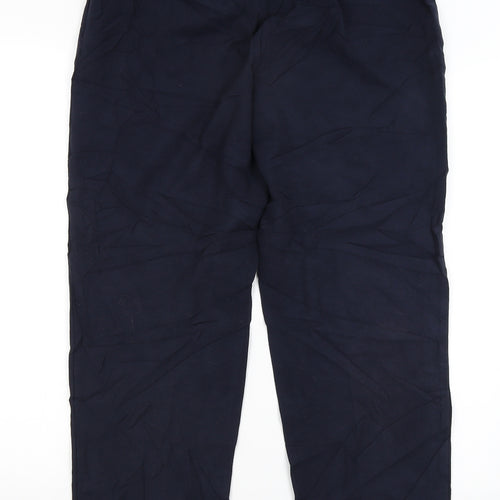 BHS Womens Blue   Trousers  Size 14 L26 in