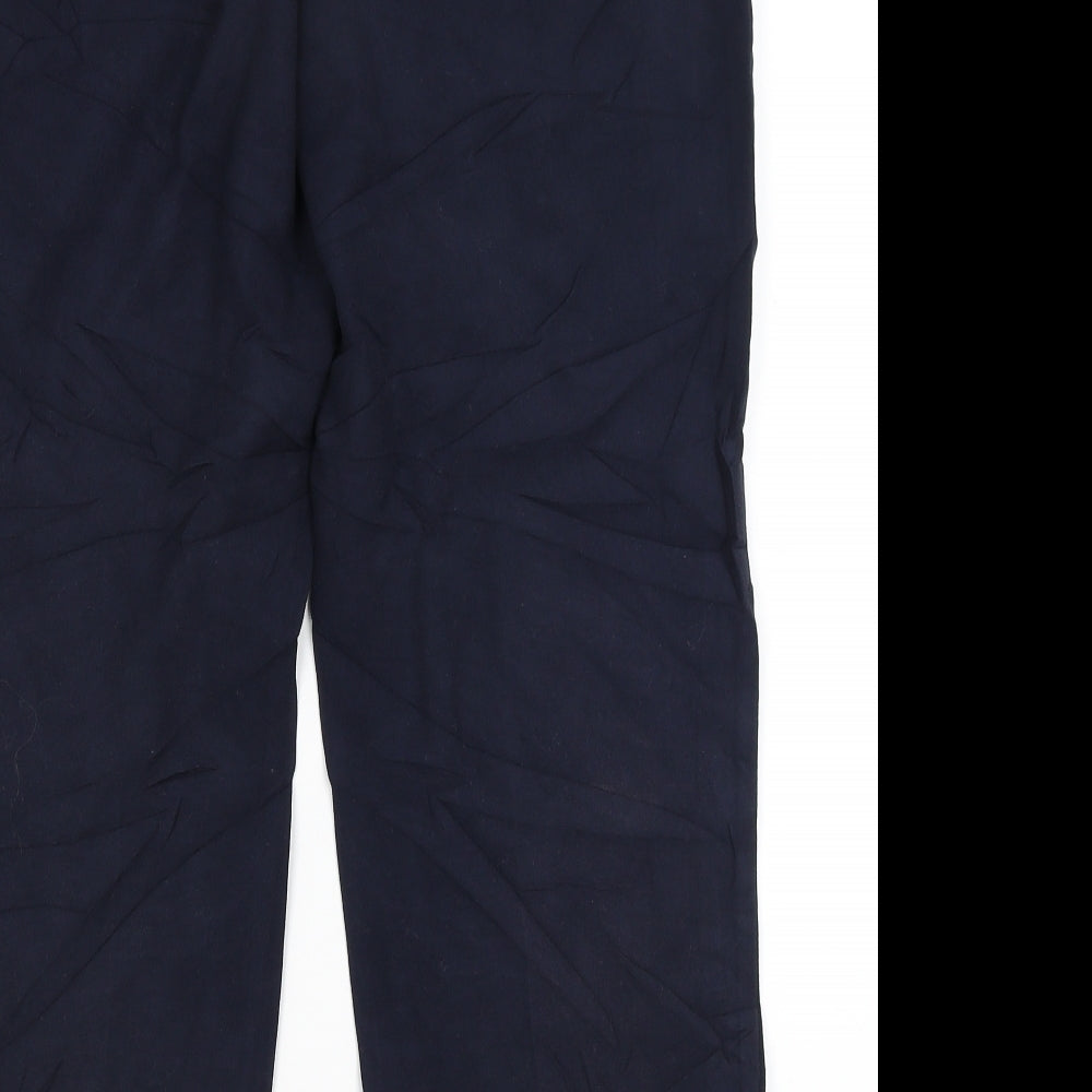 BHS Womens Blue   Trousers  Size 14 L26 in