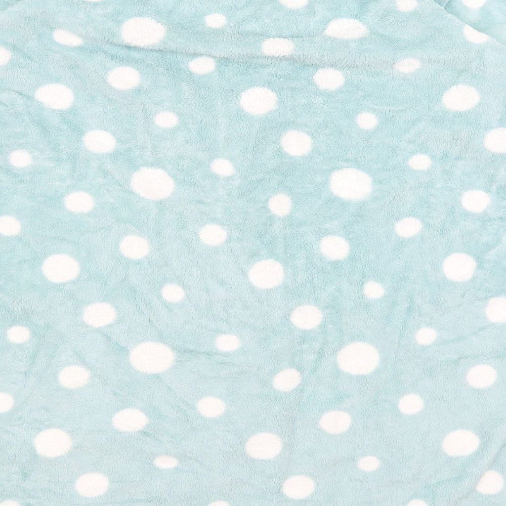 Love to Lounge Womens Blue Polka Dot  Kimono Gown Size 12