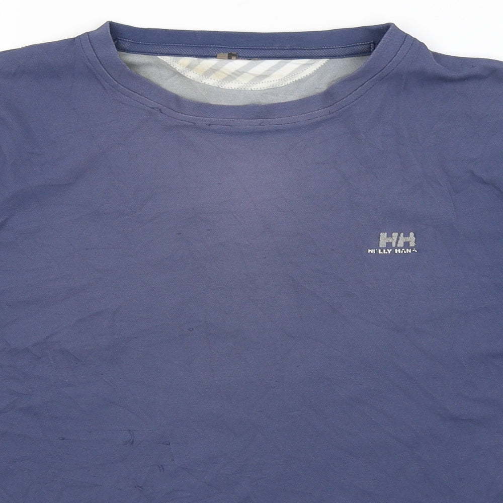 Hilly Hana Womens Blue   Basic T-Shirt Size 12
