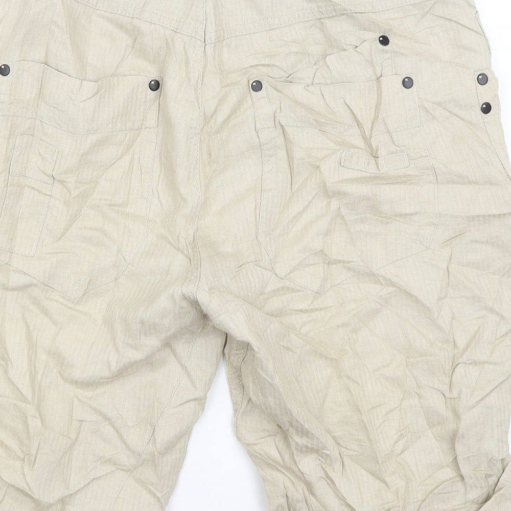 River Island Mens Beige   Bermuda Shorts Size 30 in