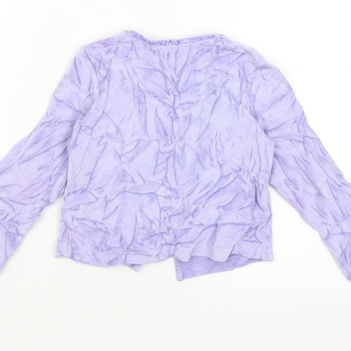 Adams Girls Purple   Pullover Jumper Size 4 Years
