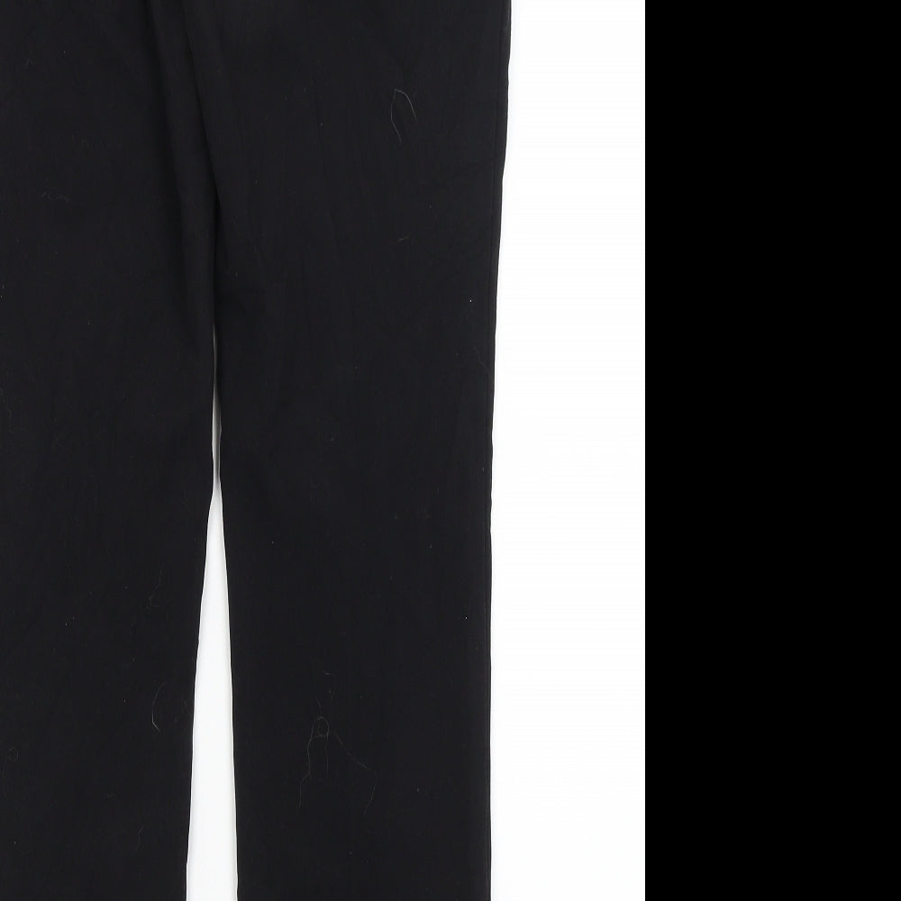 Papaya Womens Black   Trousers  Size 8 L29 in