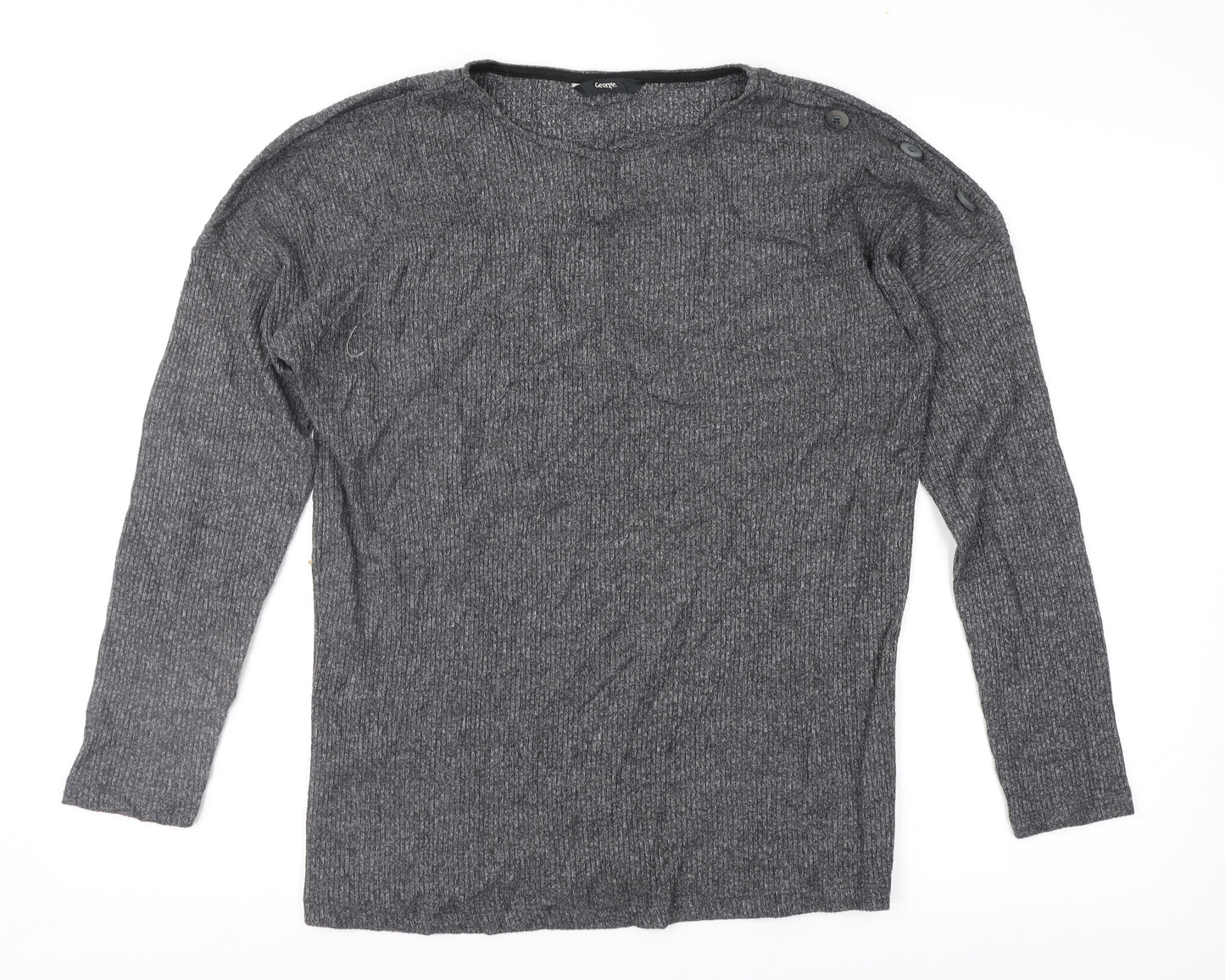 George Womens Grey   Pullover Jumper Size 8