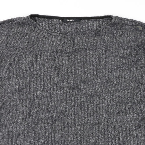 George Womens Grey   Pullover Jumper Size 8