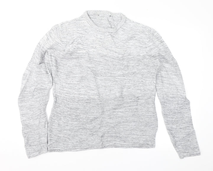 Cedar Wood State Mens Grey Pullover Jumper Size L