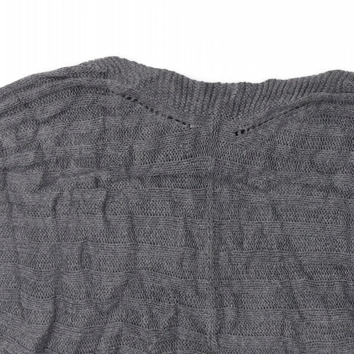 New Look Womens Grey   Pullover Jumper Size M