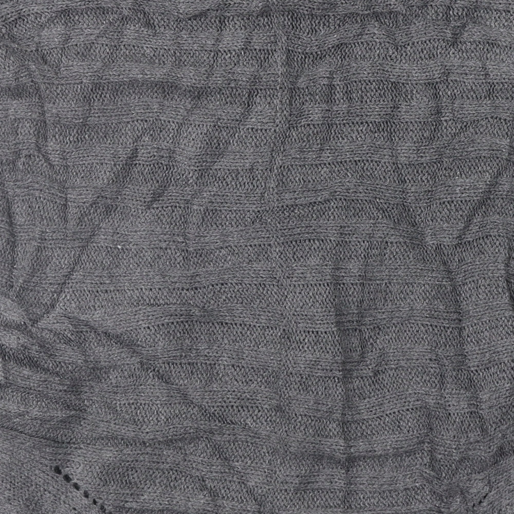 New Look Womens Grey   Pullover Jumper Size M