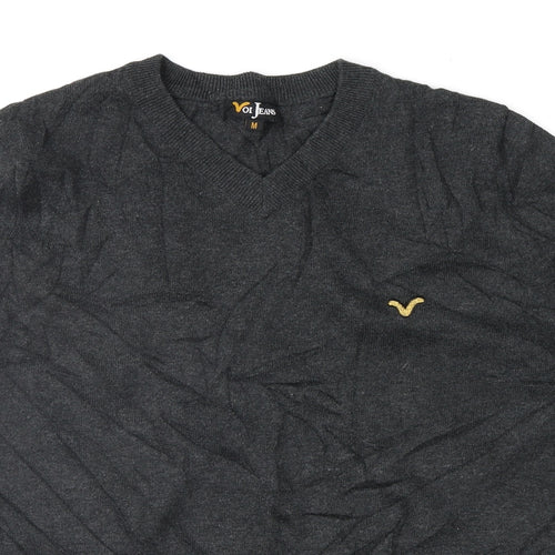 Voi Jeans Mens Grey   Pullover Jumper Size M