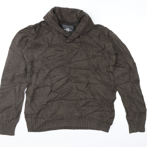 H&M Mens Brown   Pullover Jumper Size M