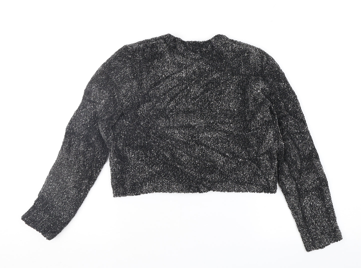 George Girls Black   Cardigan Jumper Size 7-8 Years