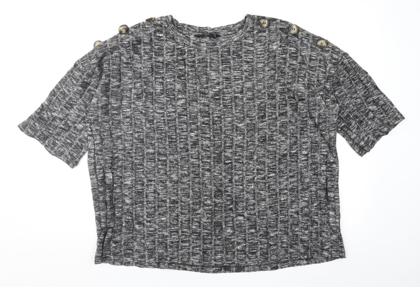 F&F Womens Grey   Pullover Jumper Size 14