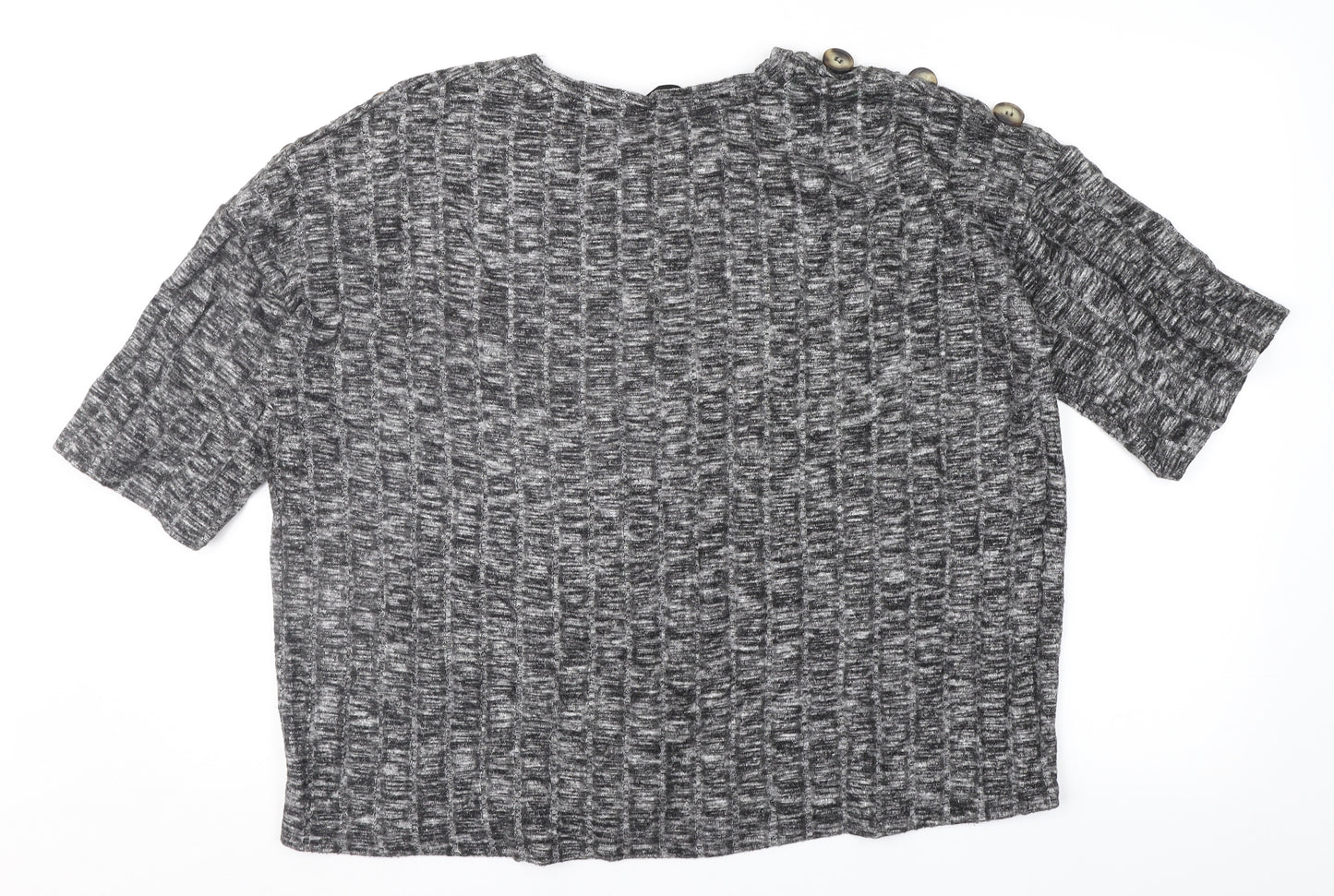 F&F Womens Grey   Pullover Jumper Size 14