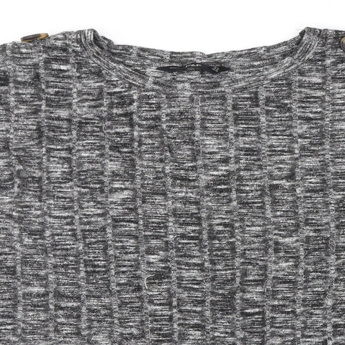 F&F Womens Grey   Pullover Jumper Size 14