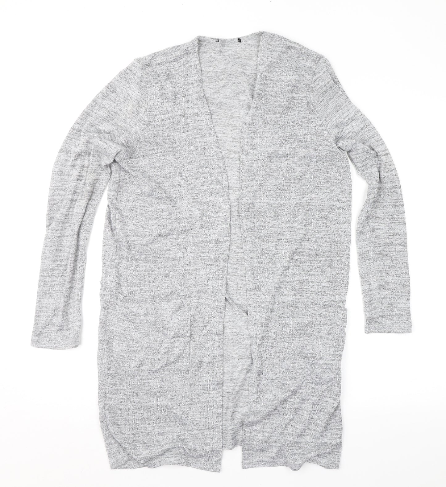 New Look Womens Grey   Cardigan Jumper Size S