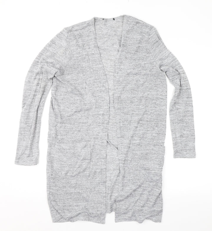 New Look Womens Grey   Cardigan Jumper Size S